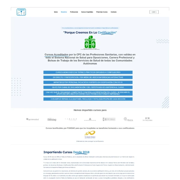 Cursos CIE10